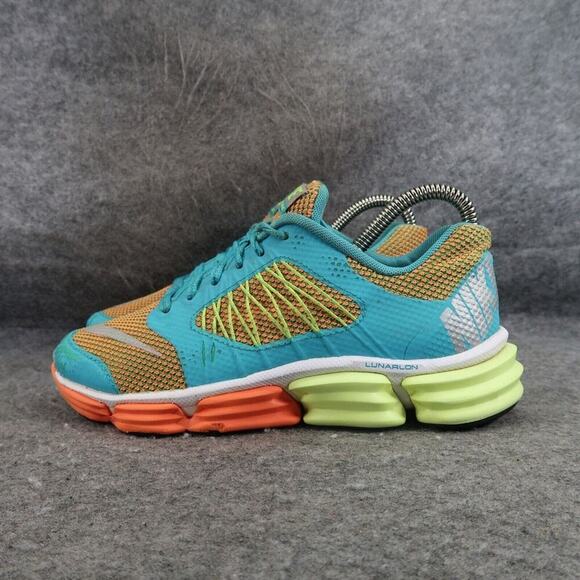 Nike Shoes Kids 4 Sneakers Athletic Colorful Lunar Sprint Running Active Casual - Picture 6 of 16